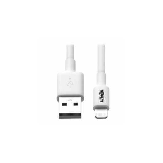 Cable USB a Lightning Tripp Lite M100-006-WH 1,83 m Blanco Certificado MFi