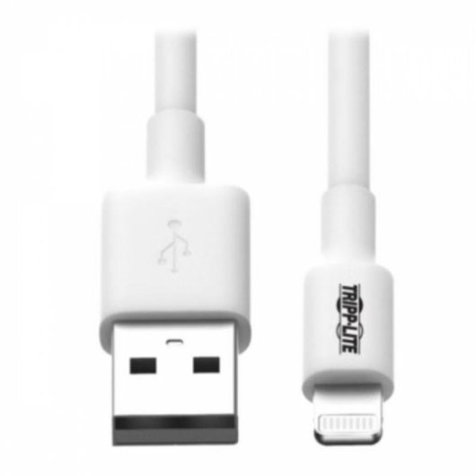 Cable USB a Lightning Tripp Lite M100-006-WH 1,83 m Blanco Certificado MFi
