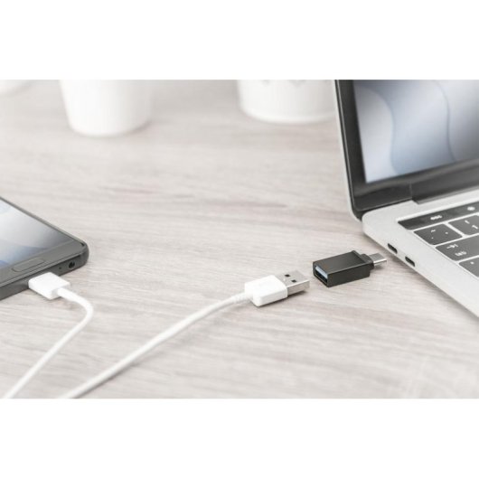 Adattatore USB-C verso USB-A Digitus Nero