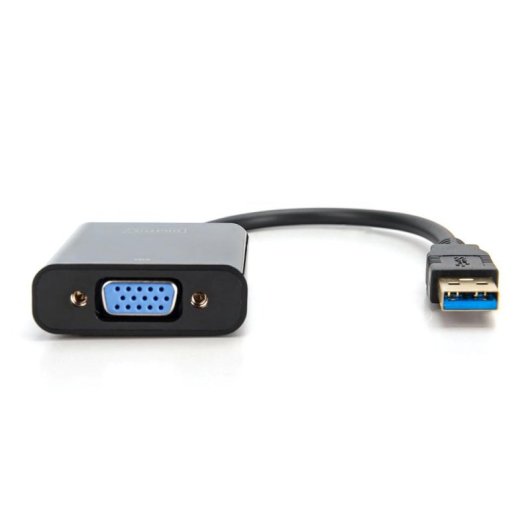 Adaptador gráfico USB-A 3.2 Gen 1 para VGA Digitus Full HD 1080p