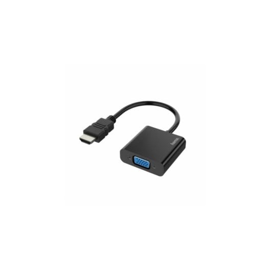 Adaptador de vídeo Hama 00200343 0,15 m HDMI para VGA Preto