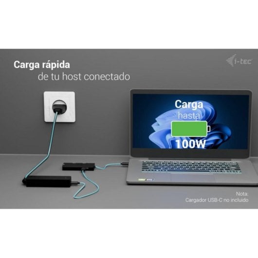 Adaptador Gráfico USB-C I-Tec Triple 4K HDMI 100W
