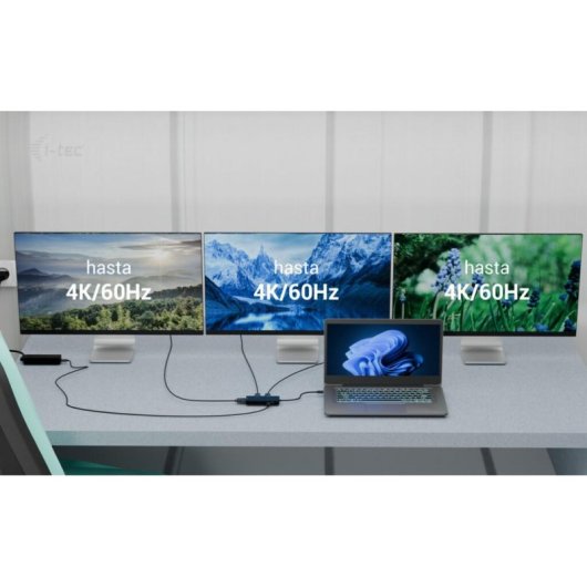 Adaptador Gráfico USB-C I-Tec Triple 4K HDMI 100W