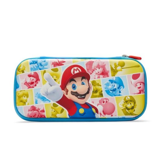 Funda protectora rígida PowerA Nintendo Switch Multicolor avec fermeture éclair