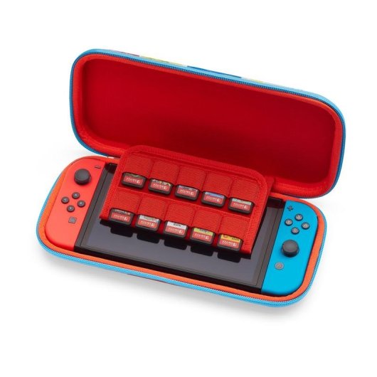 Funda protectora rígida PowerA Nintendo Switch Multicolor avec fermeture éclair