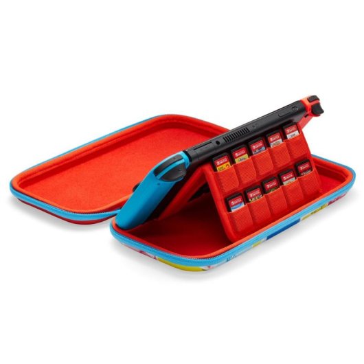 Funda protectora rígida PowerA Nintendo Switch Multicolor avec fermeture éclair