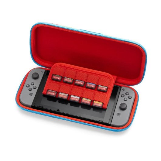 Funda protectora rígida PowerA Nintendo Switch Multicolor avec fermeture éclair
