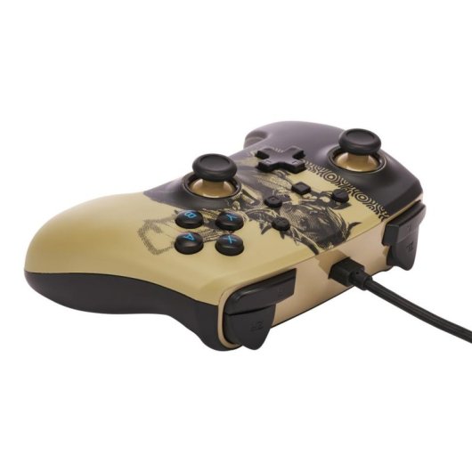 Manette filaire PowerA pour Nintendo Switch - Haya Beige