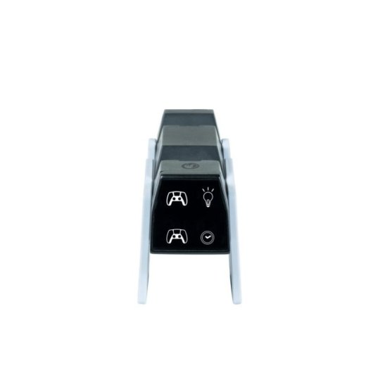 Dual-Ladegerät Nacon V4 für PlayStation 5 USB Kabel Schwarz Weiß