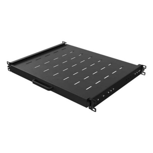 Estantier 19" 1U Lanberg AK-1020-B Acier Noir 35 kg