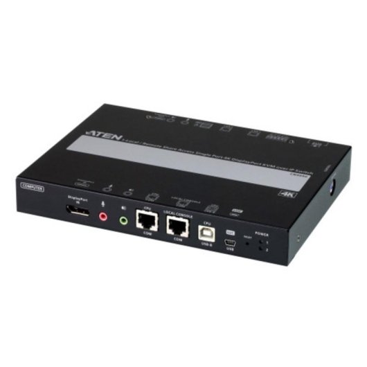 Interruptor KVM por IP DisplayPort 4K ATEN CN9950 de un solo puerto