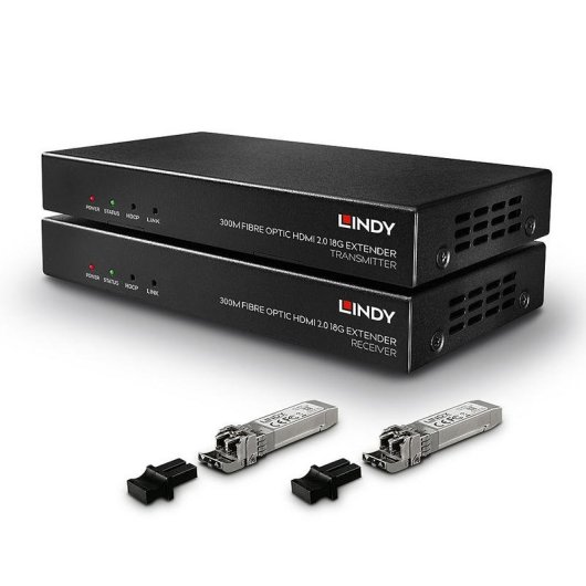 Estensore AV Lindy 38174 Trasmettitore e Ricevitore 4K 300 m Cablato