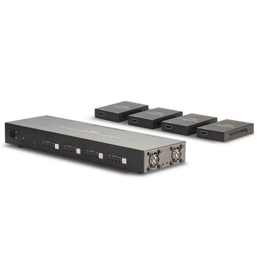 Extenseur AV Matrix 4x4 HDMI 4K60 Lindy 38328 70m Cat6