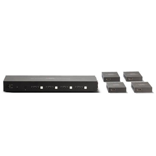 Extenseur AV Matrix 4x4 HDMI 4K60 Lindy 38328 70m Cat6