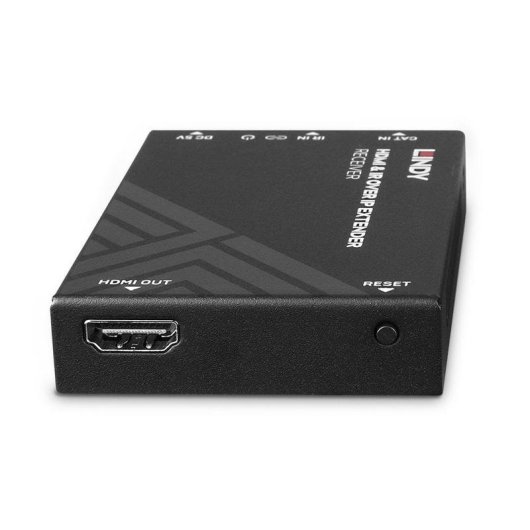 Ricevitore AV Lindy 38399 Estensore Audiovideo 150 m Full HD Nero