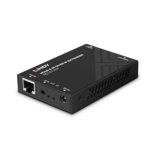 Ricevitore AV Lindy 38399 Estensore Audiovideo 150 m Full HD Nero