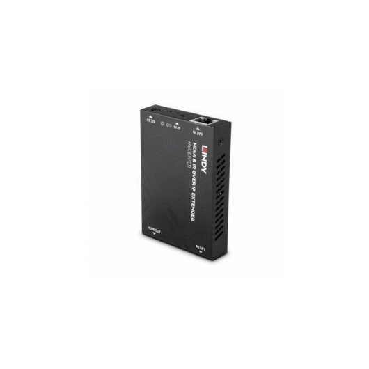 Ricevitore AV Lindy 38399 Estensore Audiovideo 150 m Full HD Nero