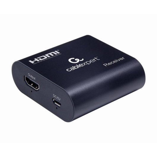 Extensor HDMI Gembird DEX-HDMI-03 60 m Alámbrico Negro