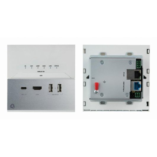 Transmisor de señales AV Kramer Electronics EXT3-C-WP-XR-T/EU(W) 4K 90m Blanco