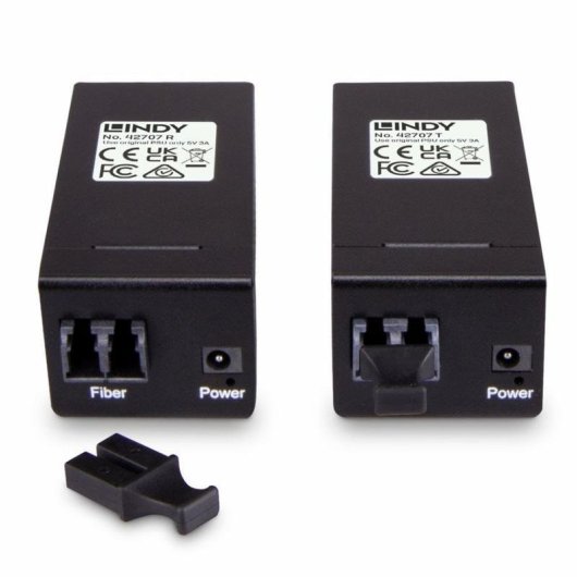 Extensor AV Lindy 42707 Transmisor y Receptor 200 m Alámbrico Negro