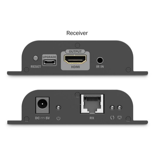 Receptor IP HDMI 4K/60Hz Digitus DS-55351 para extensor de señal