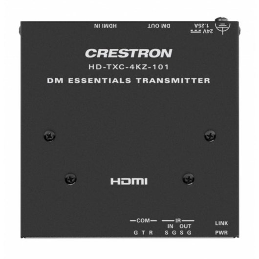 Receptor AV Crestron HD-TXC-4KZ-101 4K a 60 Hz 70 m Alámbrico Blanco