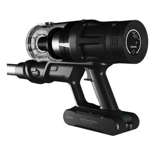 Aspiradora de Mano sin Cable Aiwa ZENKAISUI EVO 4 PET CARE 500W 80 min Mascotas Negro