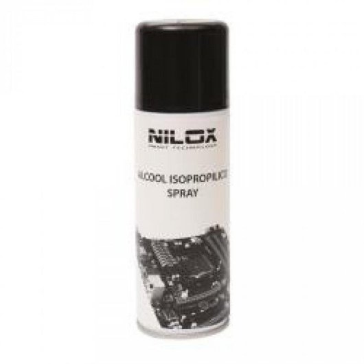 Spray de Alcohol Isopropílico Nilox 200 ml para Limpieza de Equipos