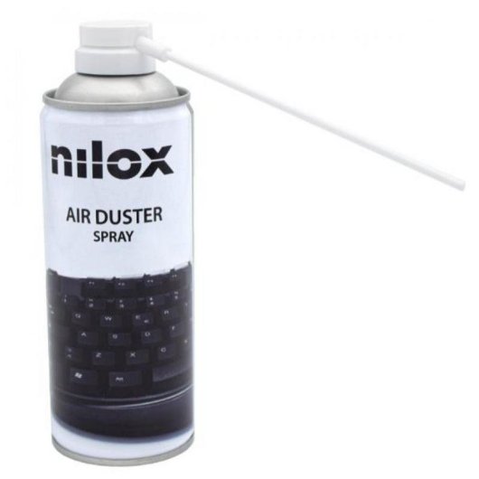 Kit de limpieza Nilox para computadora y teclado con aire comprimido 400 ml