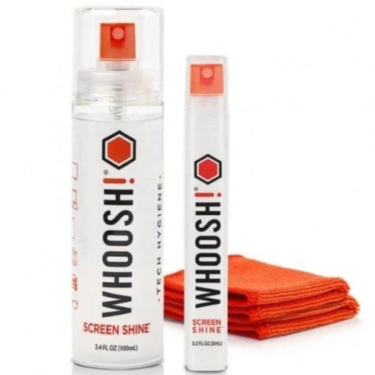 Kit de limpieza Whoosh Screen Shine Duo Universal 2 piezas