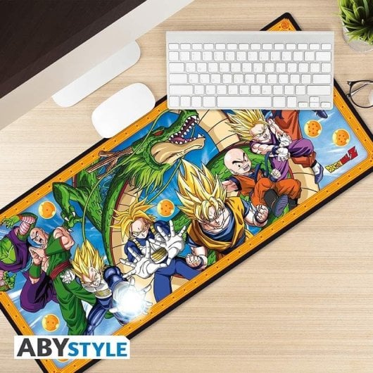 Alfombrilla para ratón ABYstyle Dragon Ball XXL Multicolor Base Antiderrapante
