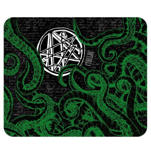 Alfombrilla para ratón ABYSTYLE CTHULHU Necronomicon Negro Verde