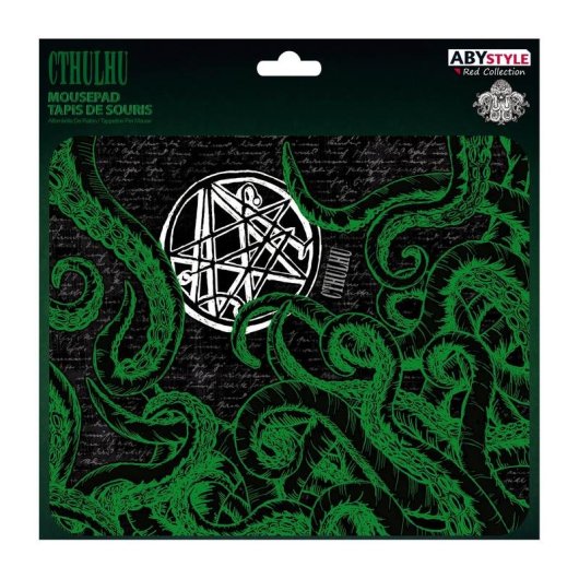 Alfombrilla para ratón ABYSTYLE CTHULHU Necronomicon Negro Verde