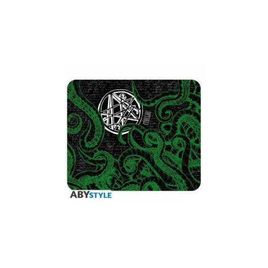 Alfombrilla para ratón ABYSTYLE CTHULHU Necronomicon Negro Verde