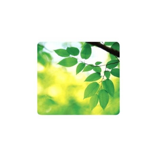 Alfombrilla para rato Fellowes Earth Series Verde 229 x 203 mm Base Antiderrapante