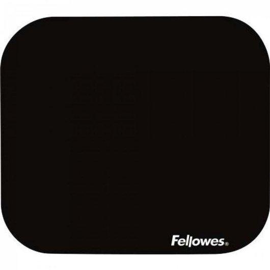 Mauspad Fellowes 58024 Schwarz Polyester Gummi 232x199mm