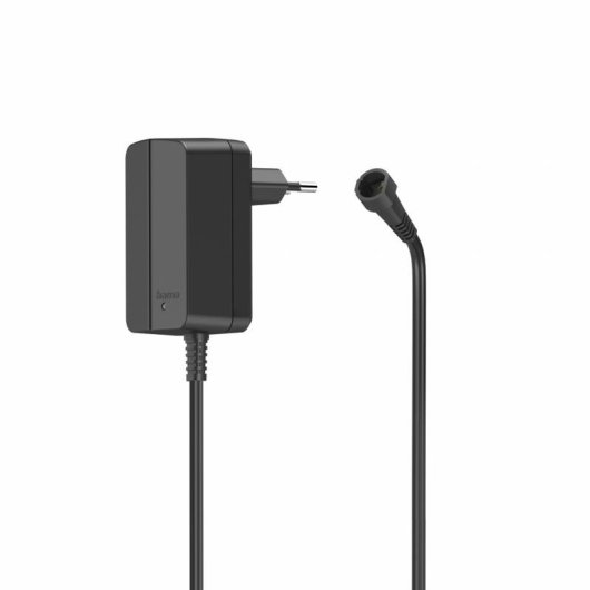 Fuente de Alimentación HAMA 00223613 12 W CE con Protección Integral Negra