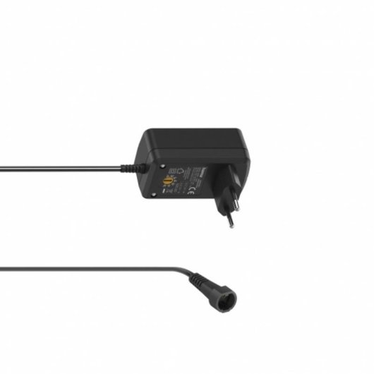 Fuente de Alimentación HAMA 00223613 12 W CE con Protección Integral Negra