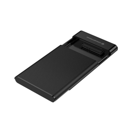 Caja PC Conceptronic DANTE06B 2.5 USB Type-C Negro Aluminio