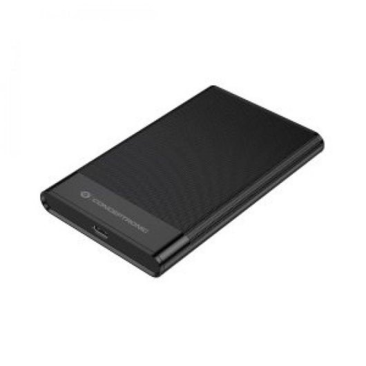 Caja PC Conceptronic DANTE06B 2.5 USB Type-C Negro Aluminio