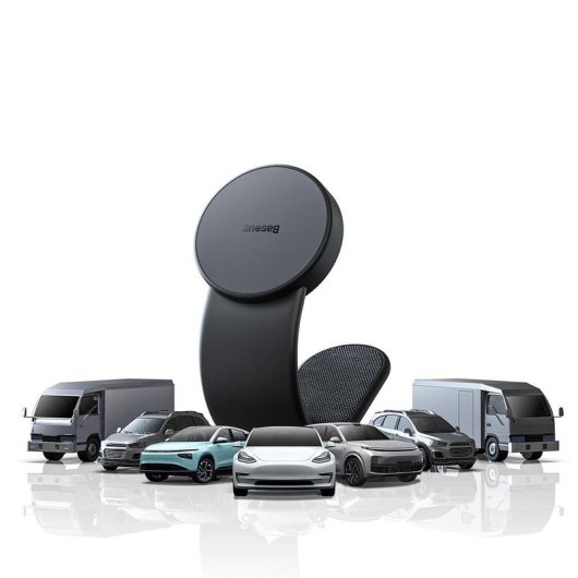Soporte Móvil Baseus C02 Magnetic Coche Negro