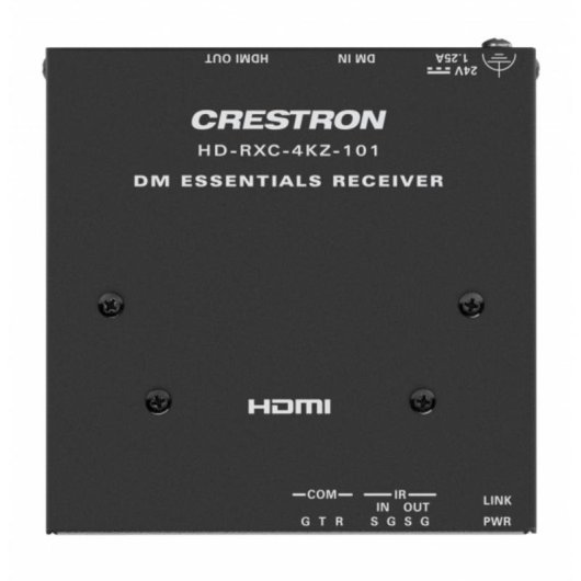 Receptor AV Extensor 4K Crestron HD-RXC-4KZ-101 70m Alámbrico Negro