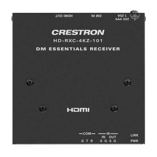 Receptor AV Extensor 4K Crestron HD-RXC-4KZ-101 70m Alámbrico Negro