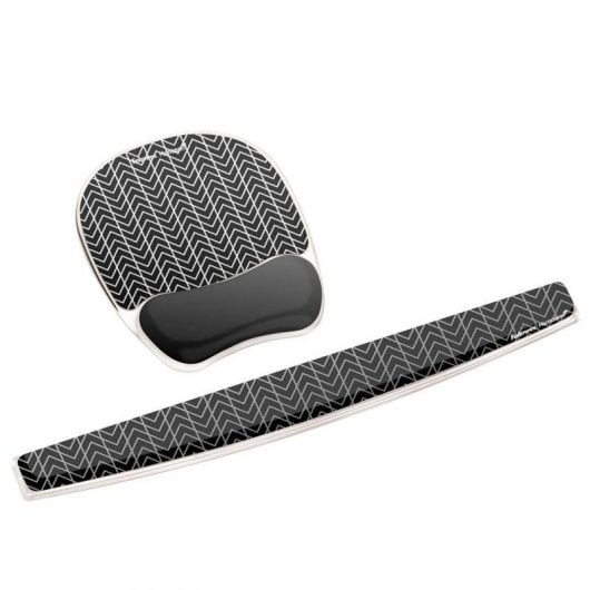 Alfombrilha para rato Fellowes 9653401 com descanso de pulsos e base antiderrapante