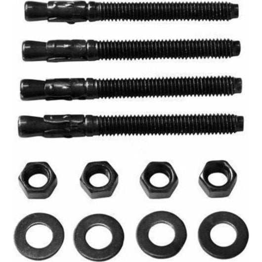 Kit de montaje Ergotron para anclajes en hormigón 4 piezas 9.5 x 95 mm