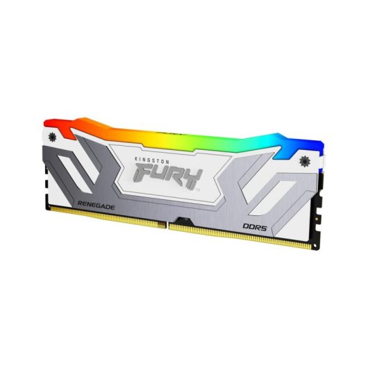Memoria RAM Kingston FURY Renegade RGB 48GB 2x24GB DDR5 8400MHz CL40 Blanco XMP