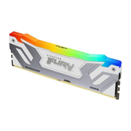 Memoria RAM Kingston FURY Renegade RGB 48GB 2x24GB DDR5 8400MHz CL40 Blanco XMP
