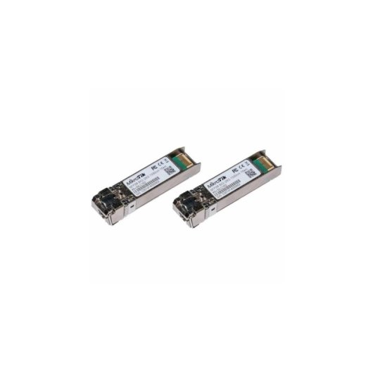 Tarjeta de Red Mikrotik XS+2733LC15D LC 25Gbps Fibra Óptica 15km