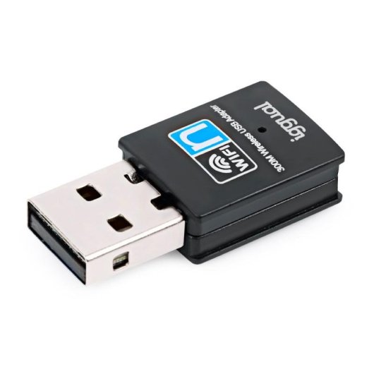 Netzwerkkarte IGGUAL USB Wifi Adapter 2.4GHz 300Mbps USB 2.0 LED