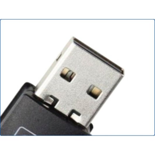 Netzwerkkarte IGGUAL USB Wifi Adapter 2.4GHz 300Mbps USB 2.0 LED